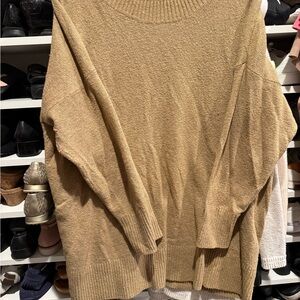 J Jill  Tan Sweater XL